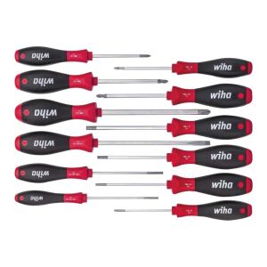 Wiha 41002 12-piece screwdriver set with SoftFinish handles - Wiha
