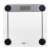 Clatronic PW 3368 digitális üveg személymérleg, 150 kg kapacitás, LCD kijelző