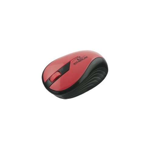 Mouse fără fir TM114R Titanum 2,4 GHz 3d opt. usb curcubeu roșu 72699666