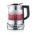 Fierbător electric Severin WK 3473, 2200W, 1 l, Infuzor, 5 programe, Display, Menține cald, Oțel inoxidabil 72699885