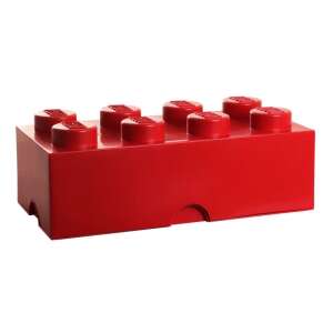 Lego Storage Brick 8 czerwony 72699917 - Pudełko i torba do przechowywania zabawek