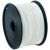 Gembird Weißes ABS 3D Drucker Filament 1.75mm 1kg Spule