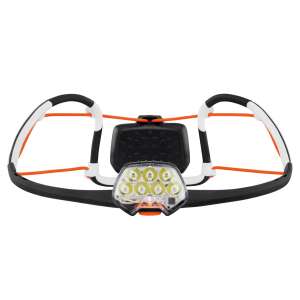 Челна лампа Petzl IKO CORE, черно и бяло, преден изглед - Лампи и осветление