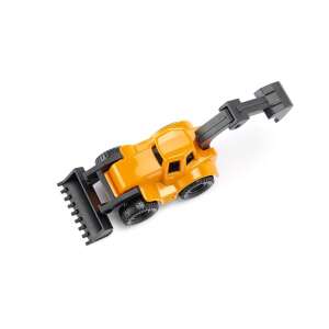 Siku orange toy excavator with front loader and backhoe - Siku