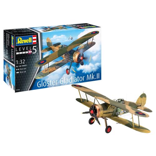 Revell Gloster Gladiator Mk.II 1:32 méretarányú modell készlet