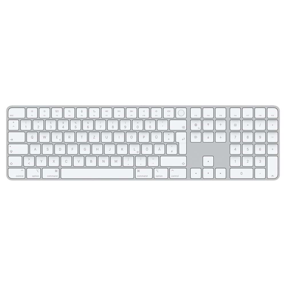 Apple magic keyboard touch id/ numeric wireless billentyűzet - német
