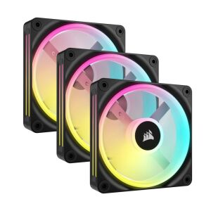 Corsair iCUE LINK QX120 RGB 120mm PWM PC-Lüfter Starter-Kit mit iCUE LINK System Hub CO-9051002-WW 134050748 - Corsair