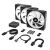 Corsair iCUE LINK QX120 RGB 120mm PWM Zestaw startowy wentylatorów PC z iCUE LINK System Hub CO-9051002-WW 134050748