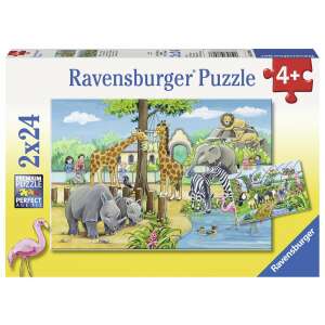 Ravensburger Üdvözöljük az állatkertben 2 az 1-ben puzzle 72701529 
