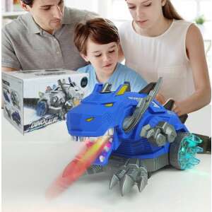 Dinoszaurusz játék, kombinációkkal, világítás , hang, fej- és faroklengés, fényfunkció