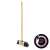 York Econatural broom with bamboo handle, black bristles