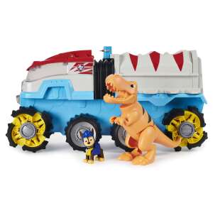 PAW Patrol Dino Patroller toy vehicle with Chase and T-Rex figure, side view - Paw Patrol
