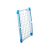 Praktikus folding clothes drying rack, folded for storage
