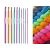 Horgoló készlet: Assorted colorful crochet hooks with yarn skeins