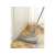 Silicone broom with telescopic handle, cleaning floor