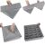 4-Piece Underwear Organizer, Grey 72706217