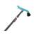 Gardena Combisystem Gutter Cleaner with telescopic handle, blue and black gutter cleaning tool with brush and rake