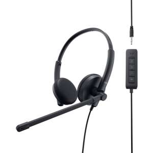 Dell WH1022 Stereo Headset Black DELL-WH1022
