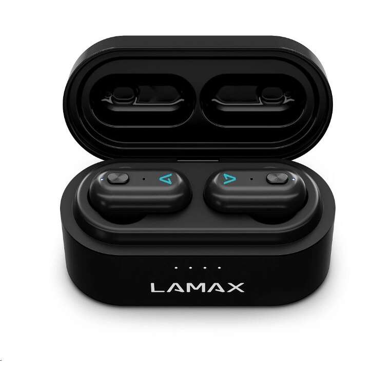 LAMAX Duals1 TWS Két membrános vezeték nélküli fülhallgató, fekete