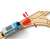 BRIO World Travel Switching Set track switch, showing how the train can be directed to different tracks