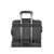 Natec Beira 15.6 inch laptop bag, black, back view, trolley strap