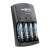 Ansmann NiZn töltő négy AA akkumulátorral
