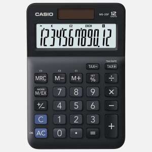 Casio MS-20F desktop calculator, black, 12 digits - Casio Calculator