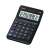 Casio MS-20F Tischrechner, schwarz, 12 Ziffern, schräger Blick