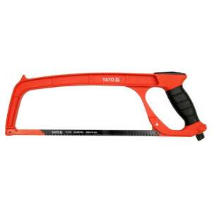 YATO 300mm metal hacksaw with red frame and black handle - Hand Saw