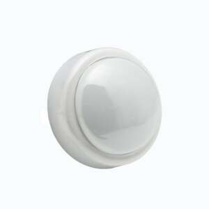 Lampă LED rotundă cu buton, diametru 10 cm, albă - Semnalizatoare de direcție