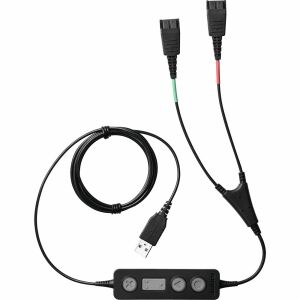 Adaptor USB Jabra Link 265 USB/QD Negru 133508226 - Accesorii pentru căști
