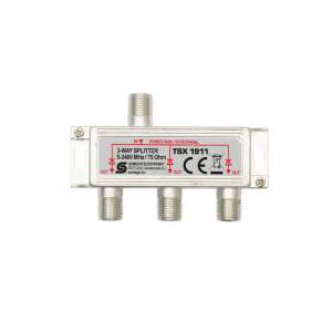 3-Wege-Splitter, TSX 1911, 5-2400 MHz, 75 Ohm, Satelliten-TV-Splitter, Antennen-Splitter - Antennenverteiler
