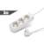 Delight 3-way power strip with 3m cable, white