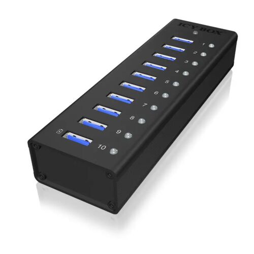 Raidsonic | 10 USB 3.0 hub | Icy Box IB-AC6110