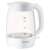 Sencor SWK 7300WH glass electric kettle, white, 1.7L capacity