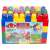 Construction Bloxx Maxi Building Blocks 60 Piece Set, large plastic building blocks for kids, colorful, educational toy
