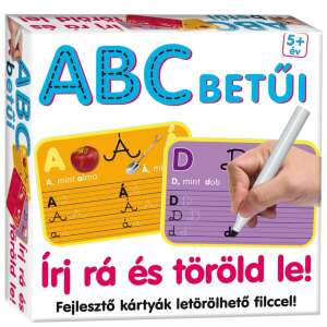 Tabla interactiva Alfabet Scrieti-l si stergeti-l! - limba maghiara 32152871 Jocuri si jucarii educative