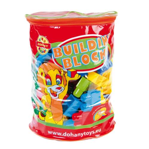 Dóhány Toys Building Blocks 112 pieces, colorful plastic building blocks for kids, great for imaginative play and creativity