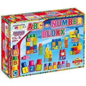 Maxi blocks Építőkockák 64db - Betűk és számok