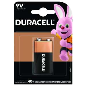 Batéria Duracell 9V, alkalická, dlhá životnosť, 1 balenie - Duracell Batérie