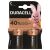 Two Duracell C batteries in packaging