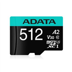 ADATA 512GB MicroSDXC UHS-I U3 V30S High-Speed Memory Card - Memory Card