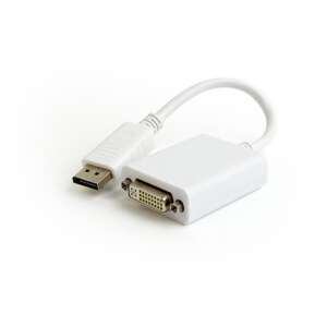 Gembird DisplayPort to Dual-Link DVI-I Adapter Cable, White - DisplayPort Adapter