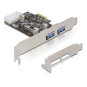 DeLock PCI Express Card > 2 x Külső USB 3.0 Type-A Anya 89243