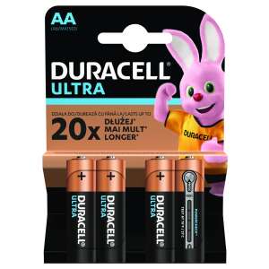 Duracell Ultra AA Elem 4db 32155206 Elemek - Ceruzaelem