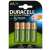 Duracell Recharge Turbo AA Batteries, 2500mAh, 4 pack