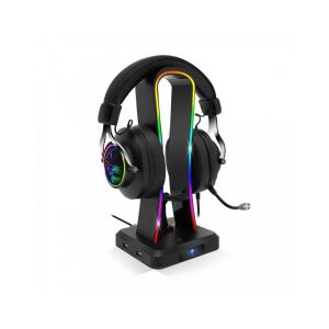 Stojan na slúchadlá Spirit of Gamer Sentinel s RGB osvetlením a slúchadlami - Spirit of Gamer