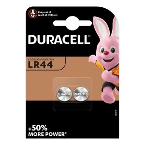Duracell LR44 Alkaline Knopfzelle 2er-Pack Verpackung - Duracell Batterien