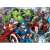 Avengers Puzzle mit Iron Man, Hulk, Captain America, Thor, Black Panther und Vision