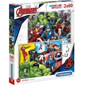 Clementoni Puzzle - Bosszúállók 2x60db 32155309 Puzzle - Avengers - Bosszúállók
